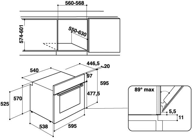 Forno Hotpoint Ariston FA3530HIXHA
