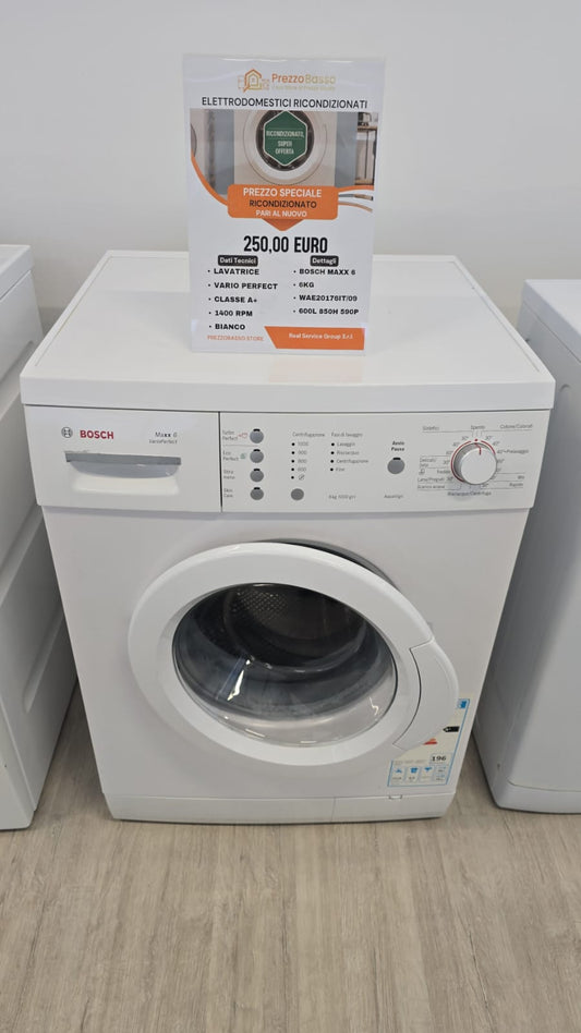 Lavatrice Bosch MAXX6 6Kg Ricondizionata