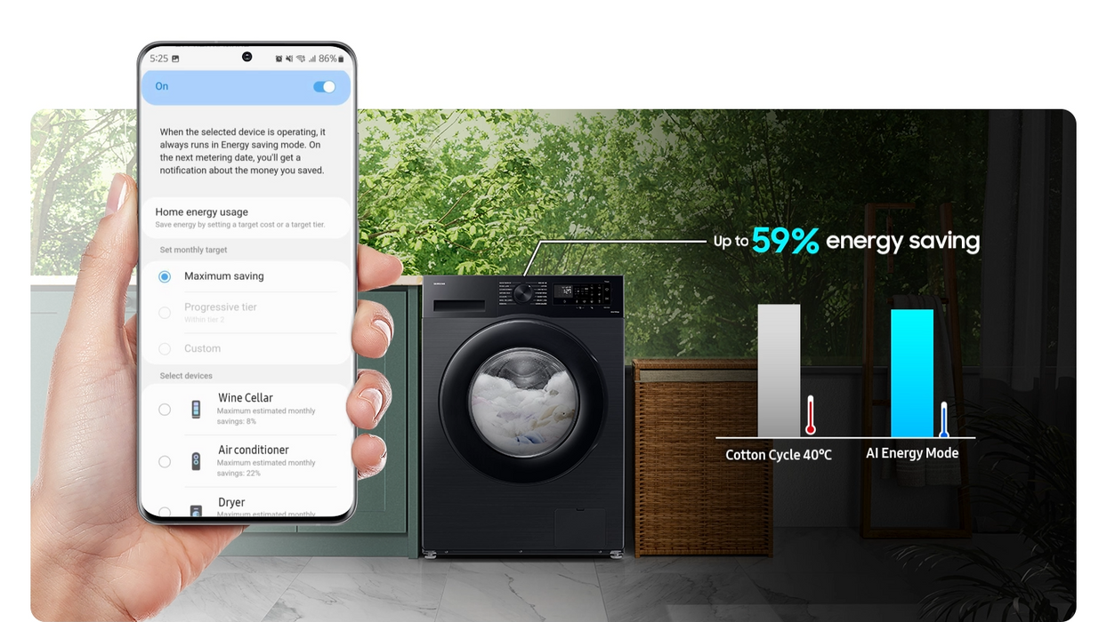 Lavatrice Samsung WW90CGC04DTE